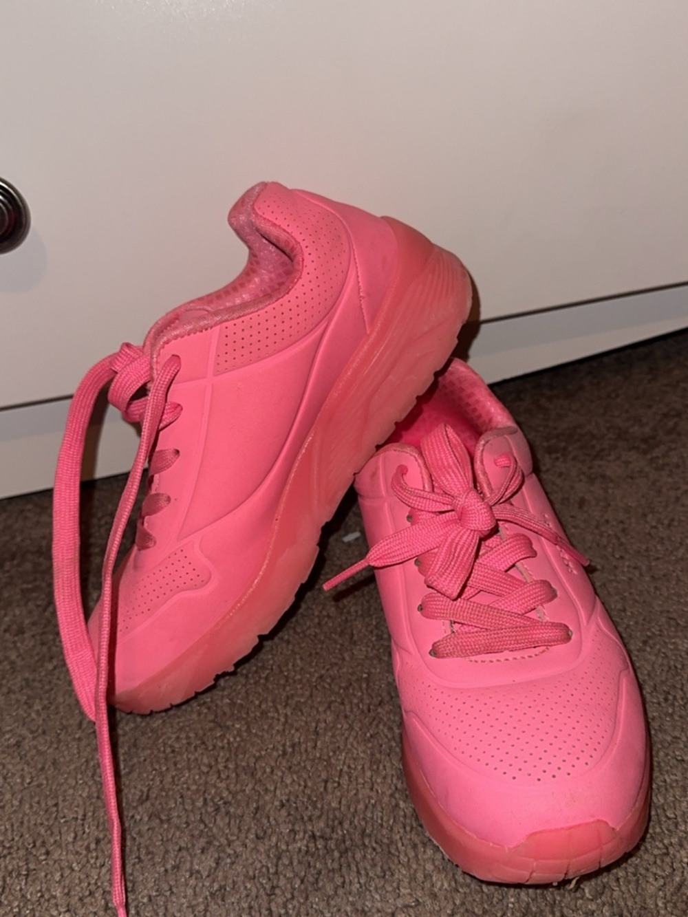 Skechers Kids Pink Sneakers